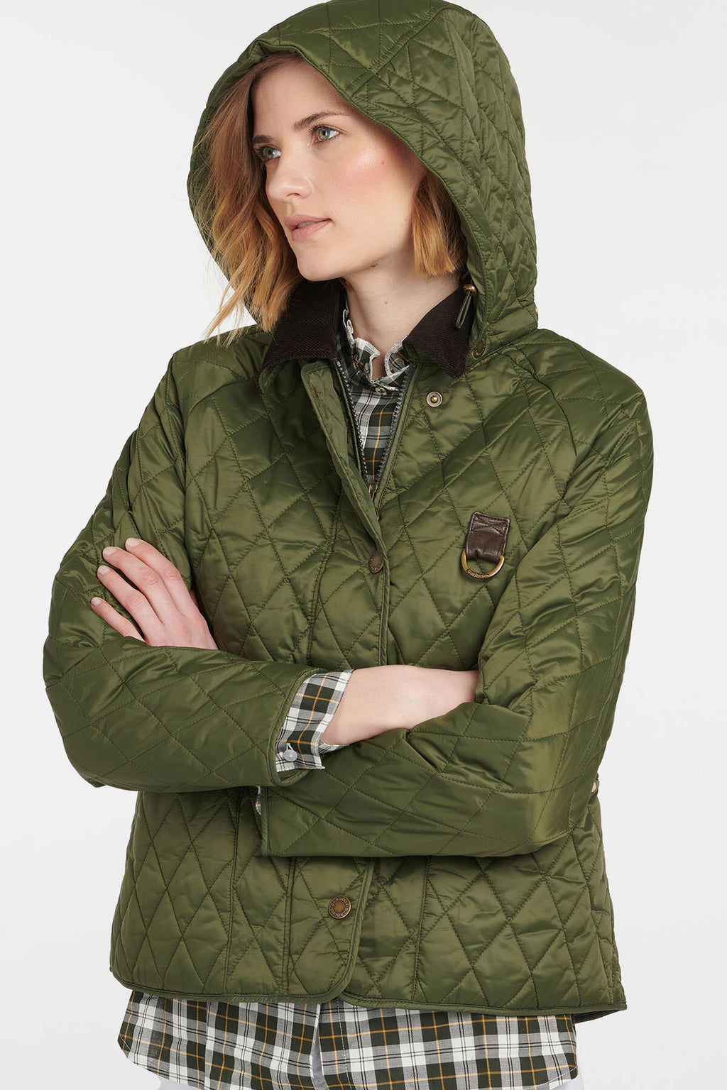 アウターその他 BARBOUR Woman Waistcoat Green LLI0013 OL51 Barbour Waistcoats and gilets for Women | Online Sale up to