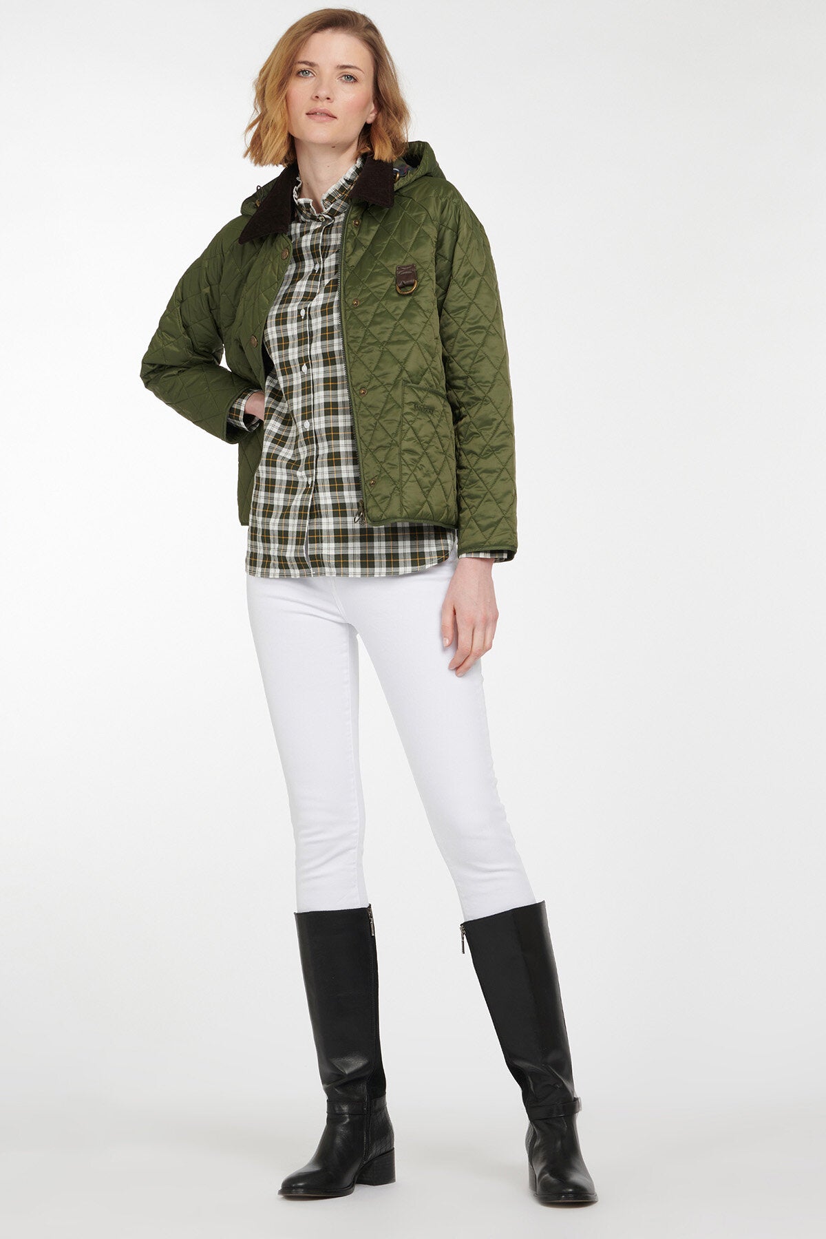 Tobymory Quilt Jacket Olive/ancient by Barbour Lady | Women