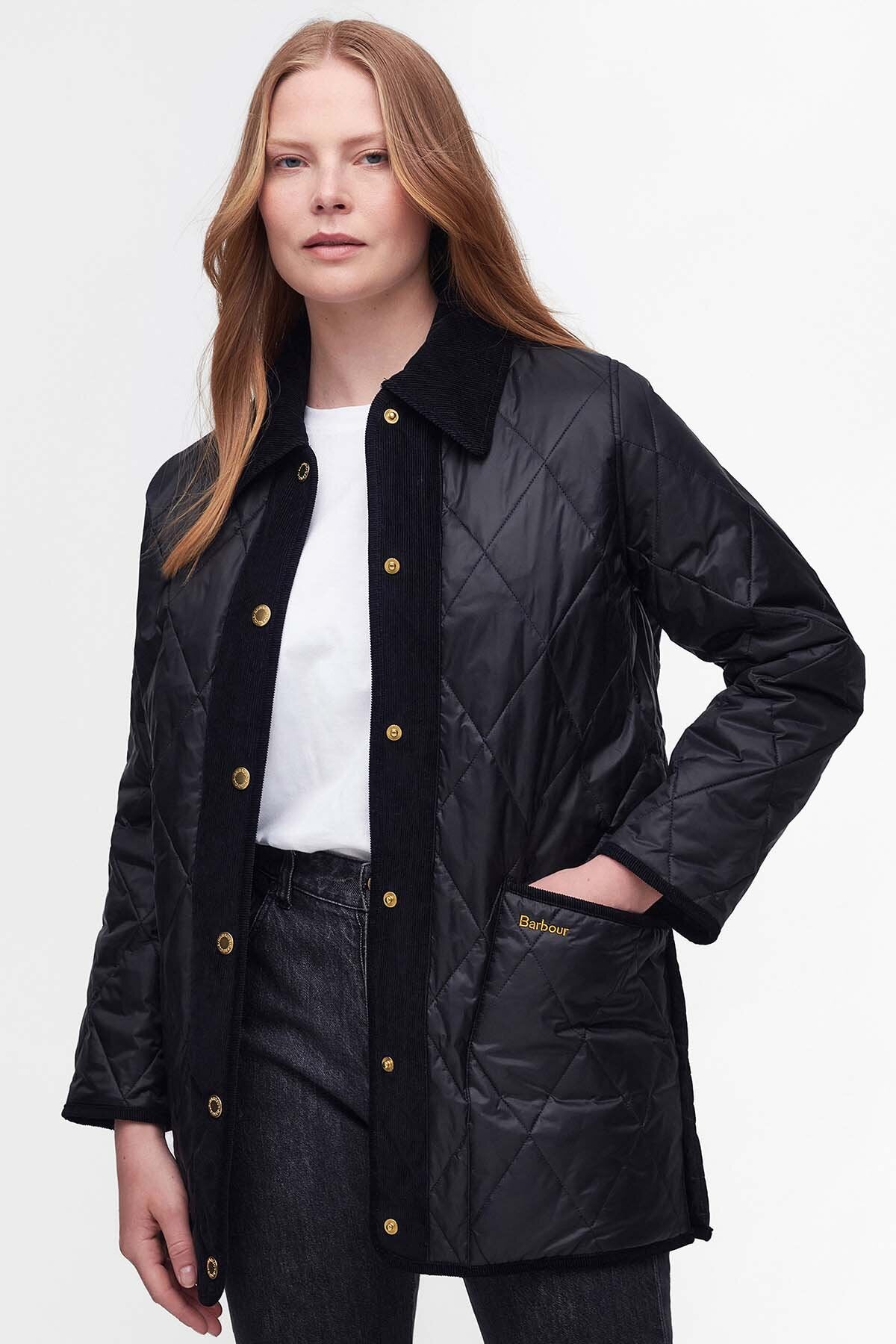 コート BARBOUR Woman Coat Black LQU1819 BK11 BARBOUR Woman Coat Black LQU1819 BK11 (Barbour/コート