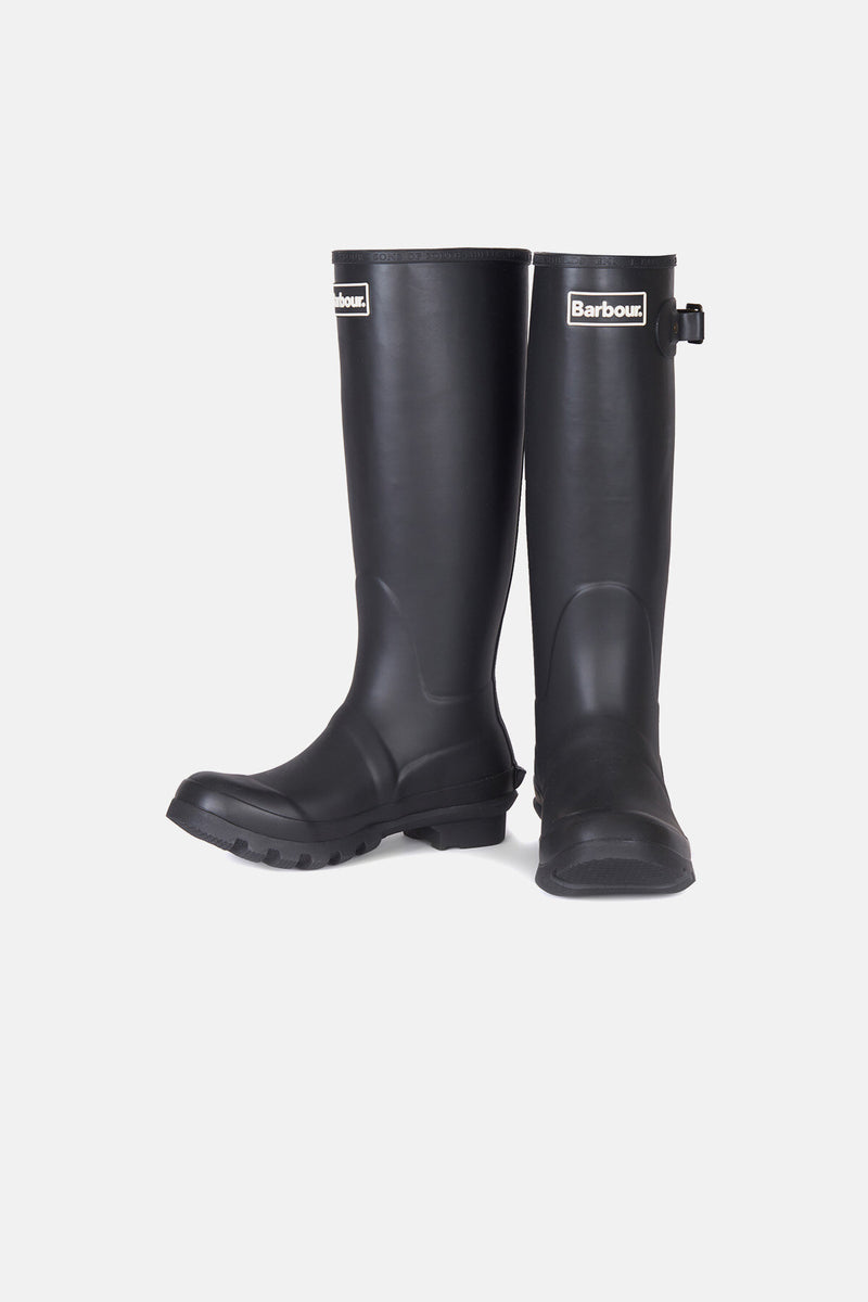 Barbour Bede Black Wellies Ladies Barbour Women's Bede Wellington