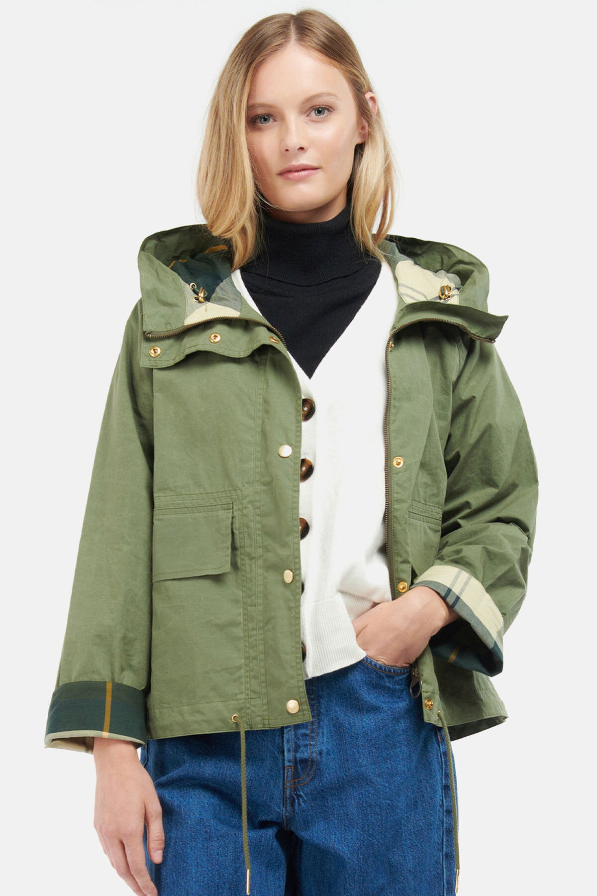 Barbour Nith Showerproof Jacket Army green ancient by