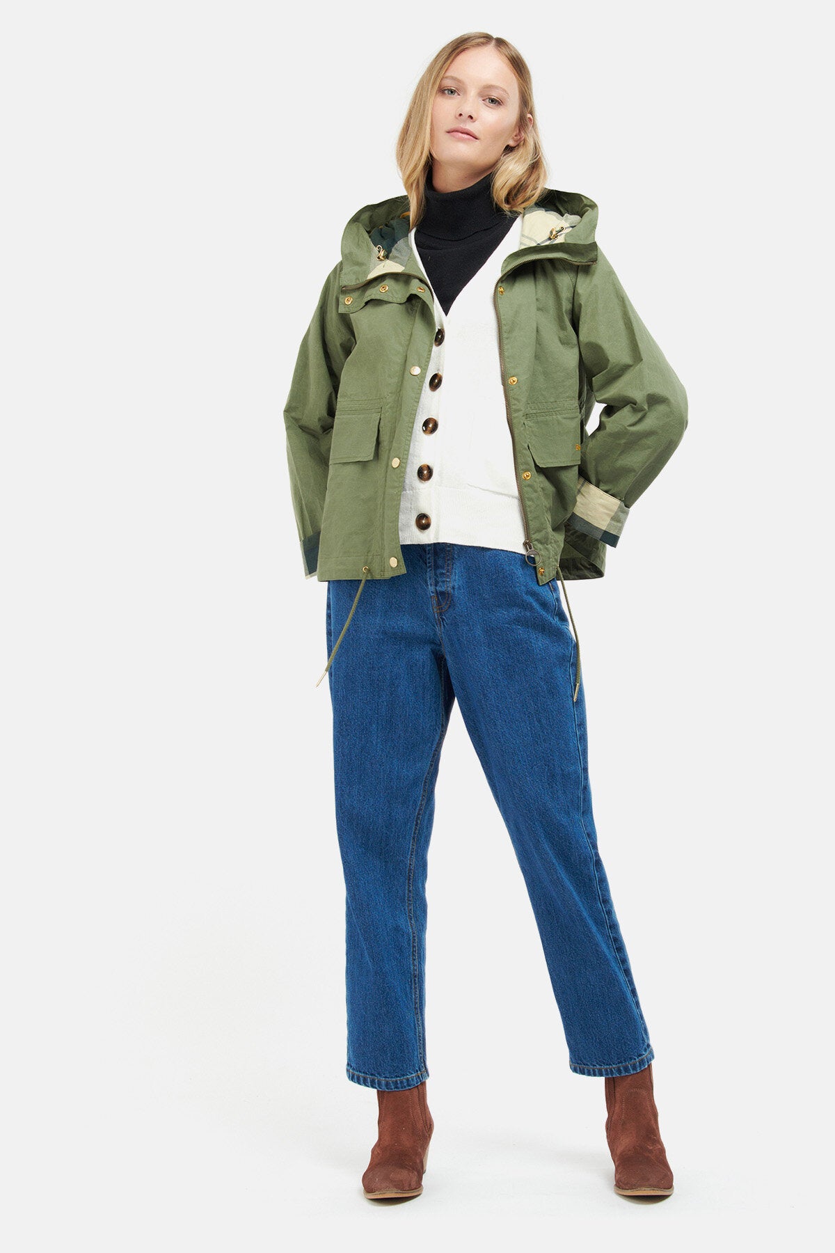 Barbour Nith Showerproof Jacket Army green ancient by