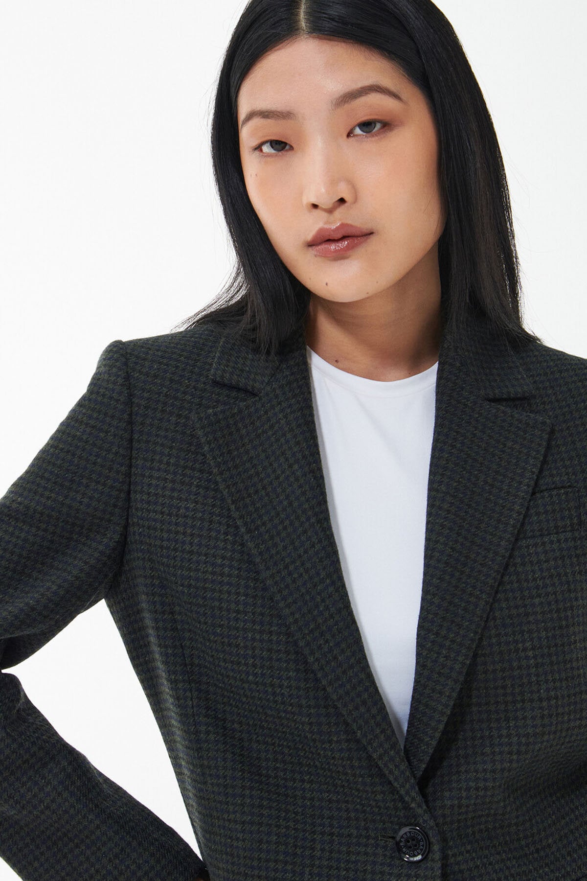 Barbour buy Black Ladies Tailored Blazer Jacket