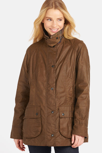 Beadnell Wax Jacket Bark by Barbour Lady Women WP Store