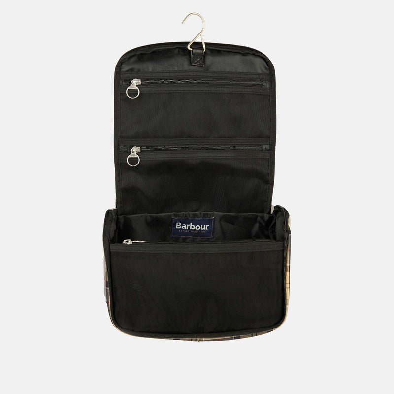 Tartan Hanging Washbag