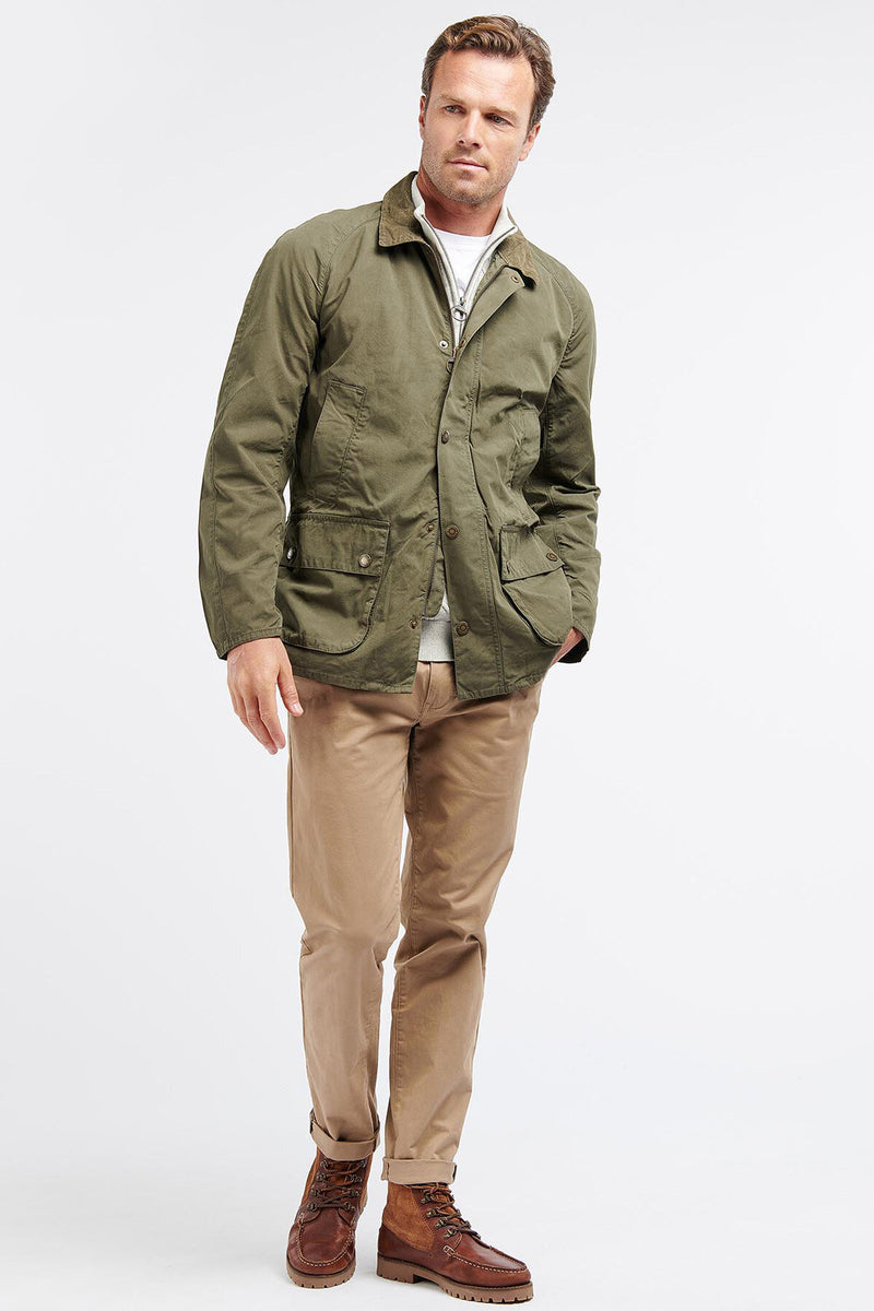 Barbour Jacket Casual Barbour Ashby Casual Jacket Olive By Barbour