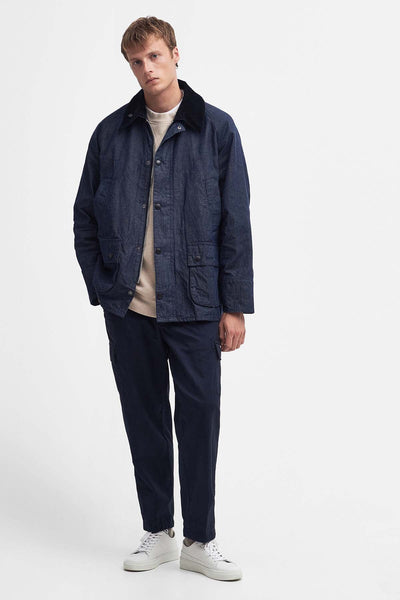 Bedale Oversized Denim Jacket Indigo by Barbour | Men | WP Store