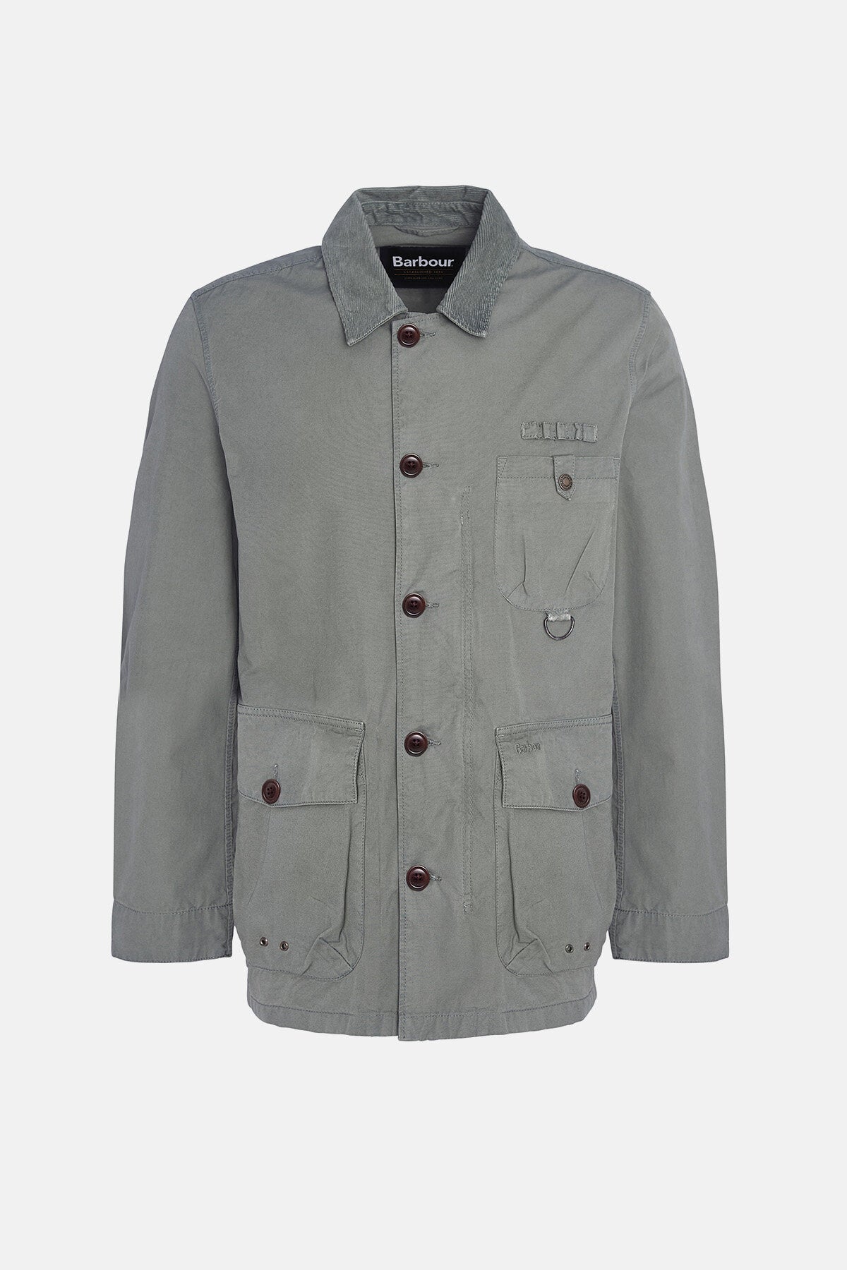Cotton Salter Overshirt Agave by Barbour | Men | WP Store
