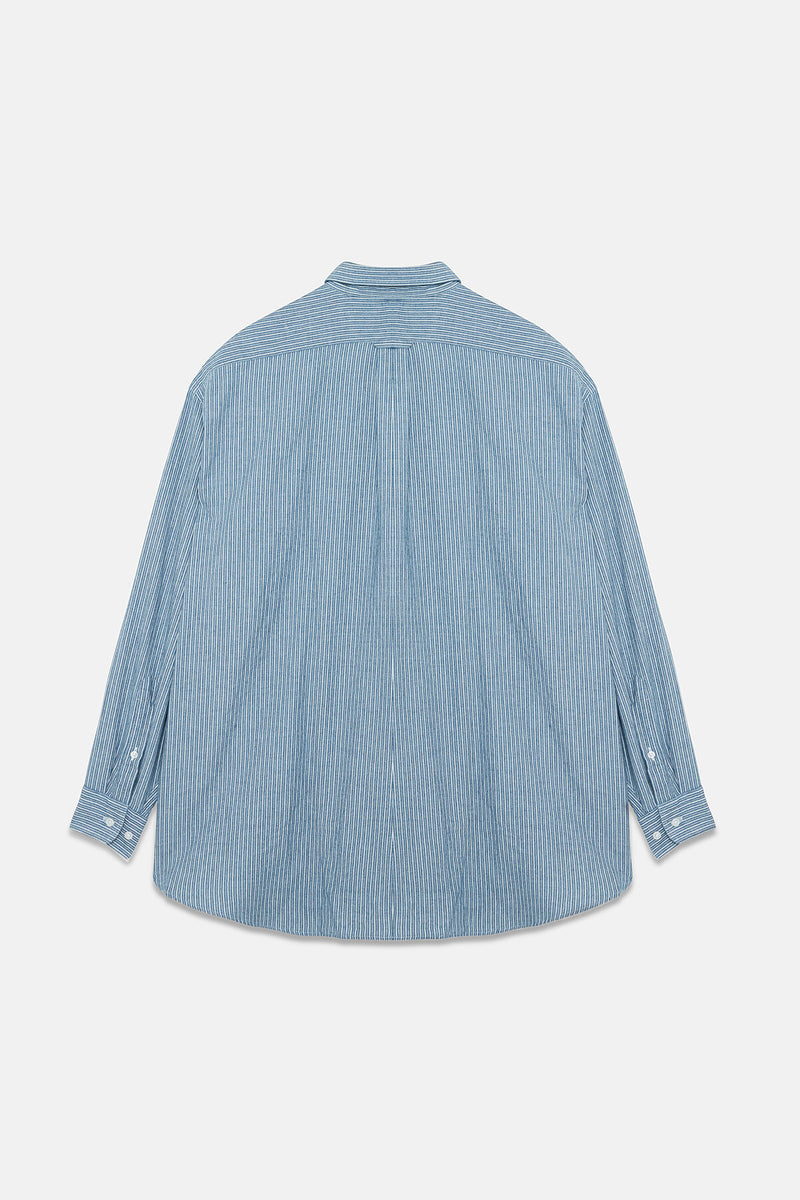 Oversize Shirt with Embroidered Logo