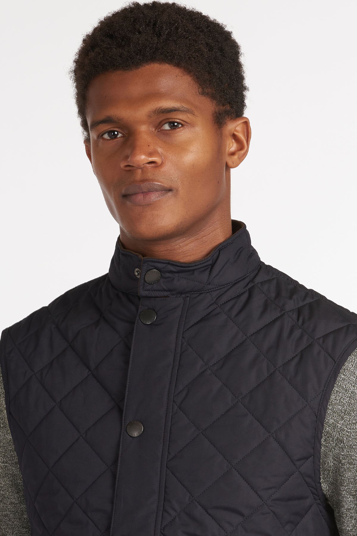 Classic Gilet with zip Navy by Barbour | Men | WP Store