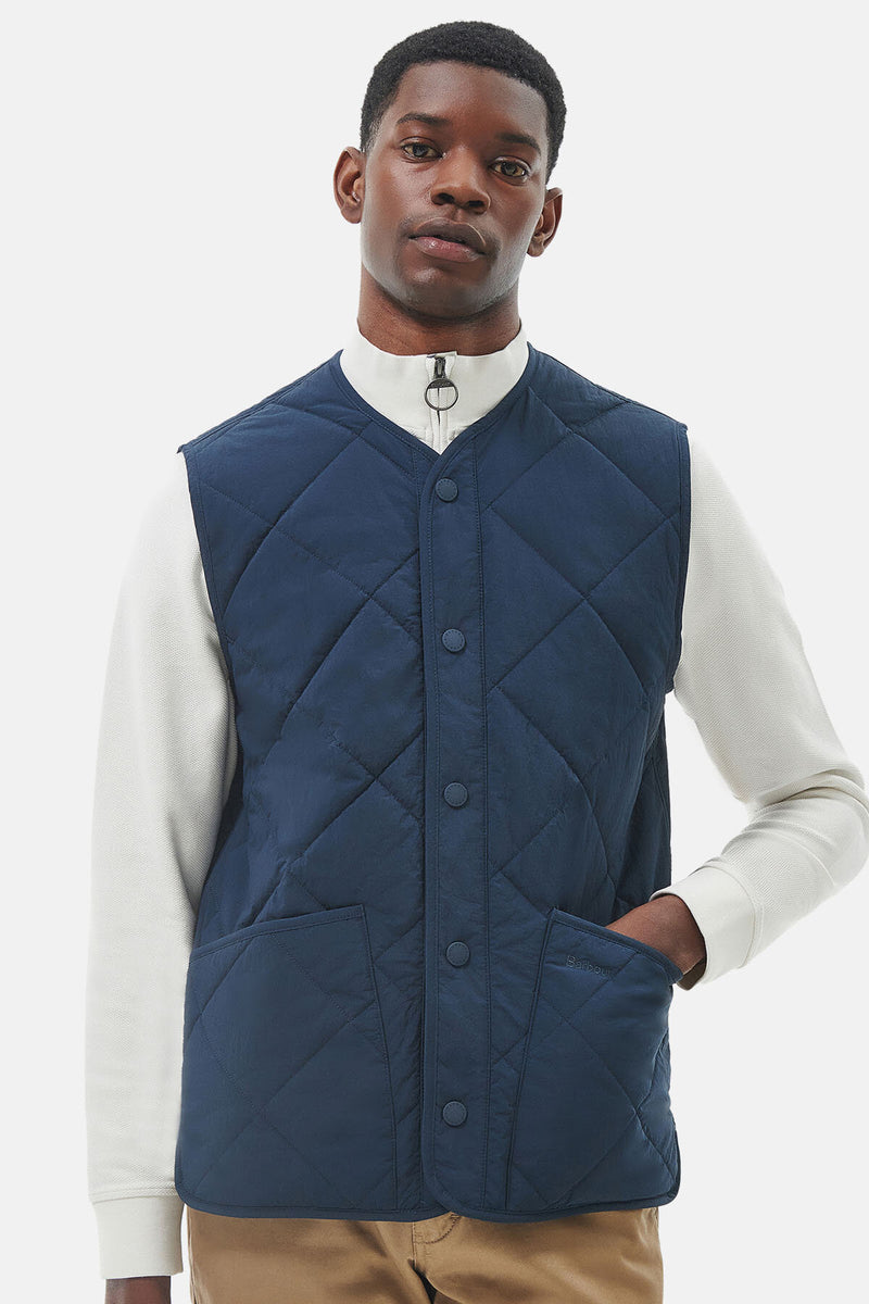 Quilted Vest Barbour Liddesdale Gilet Brent Liddesdale Gilet Navy