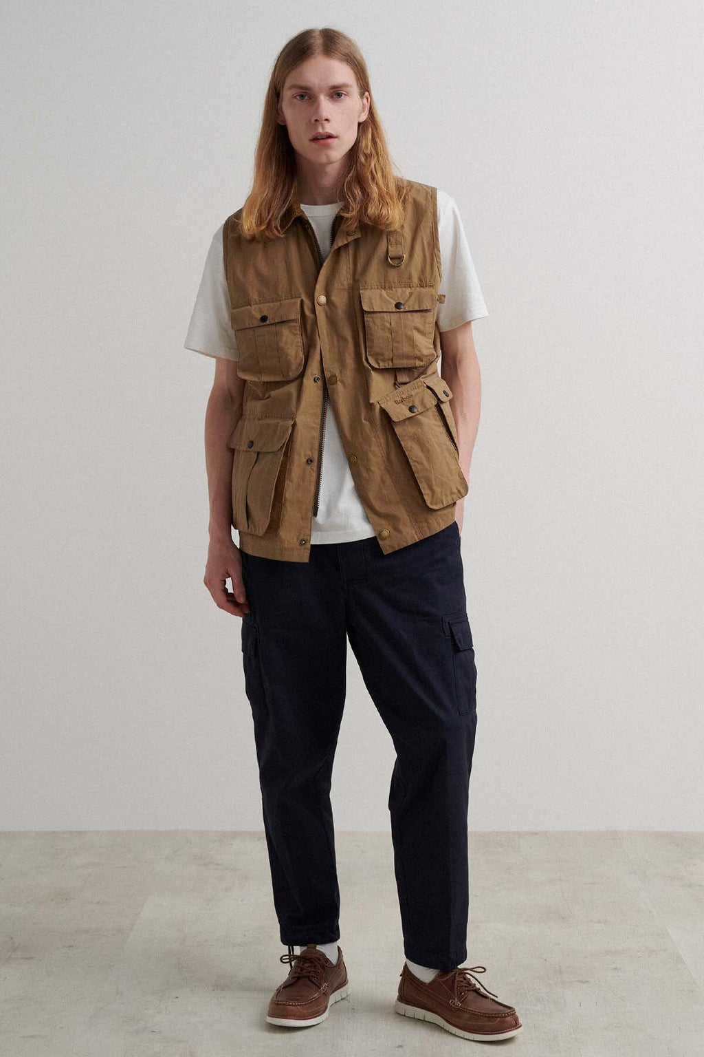 Modified Transport Vest Golden khaki by Barbour | Men | WP Store