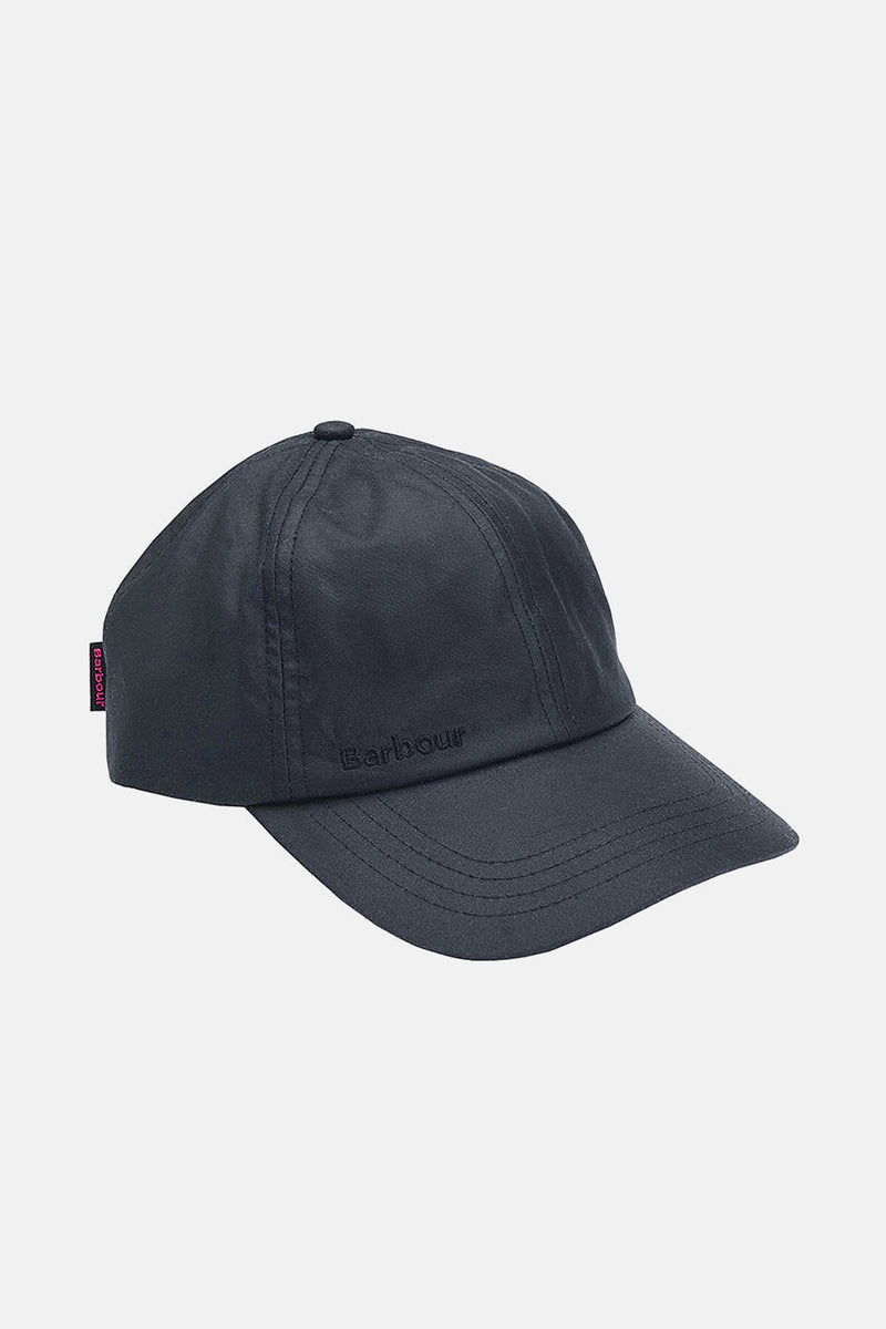 Wax Sports Cap Navy by Barbour Men WP Store - Main Image