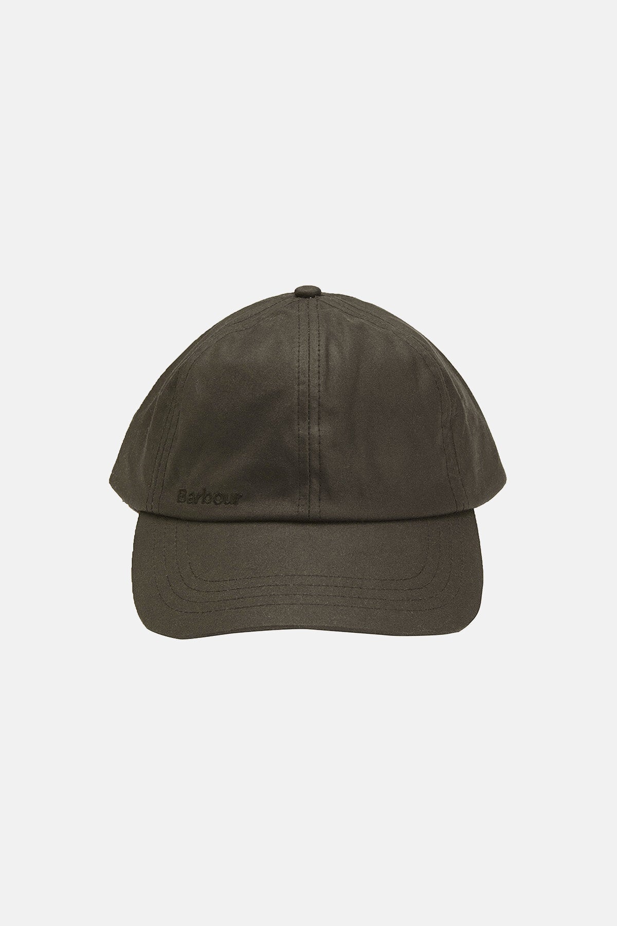 Barbour wax sports cap olive top