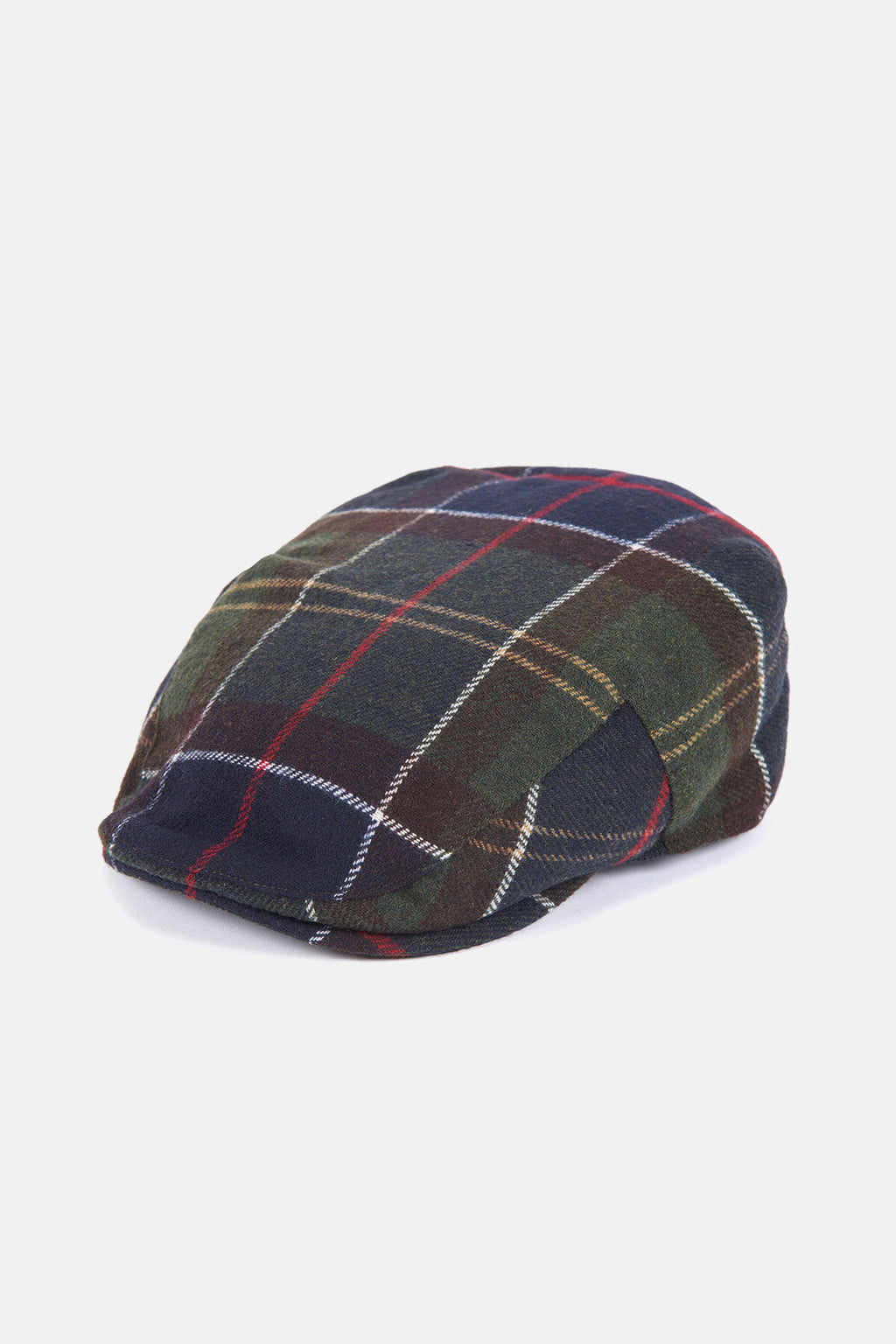 Barbour classic wool tartan cap on sale