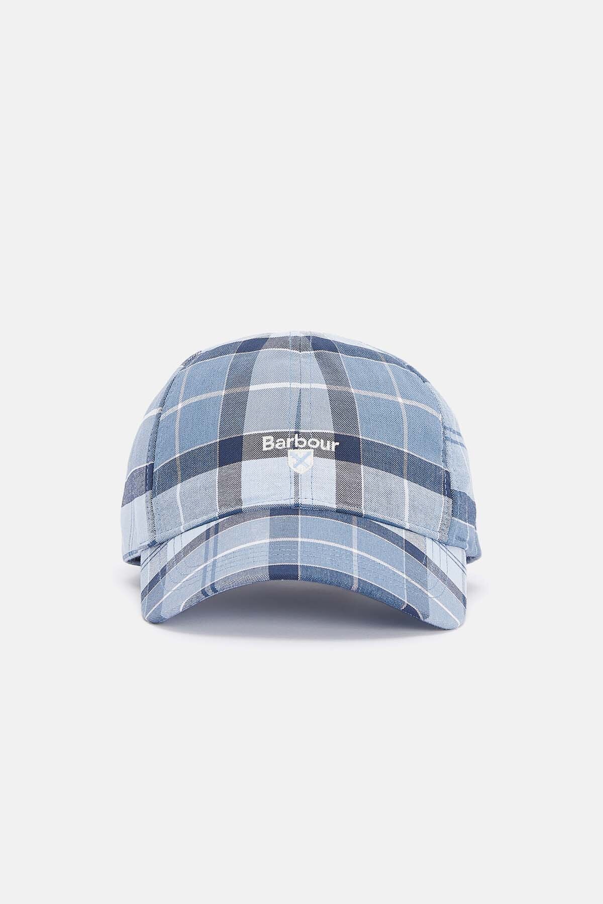 Tartan Sports Cap Berwick blue by Barbour Men WP Store