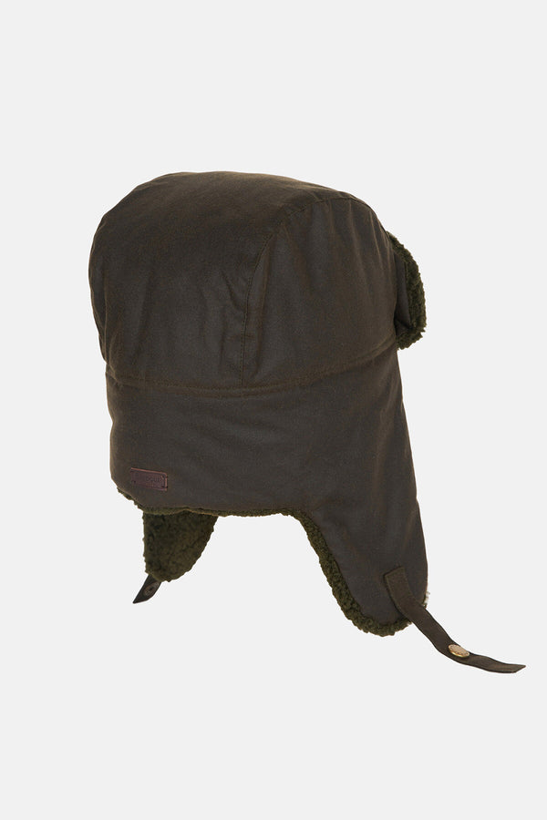 Cappello in cotone cerato