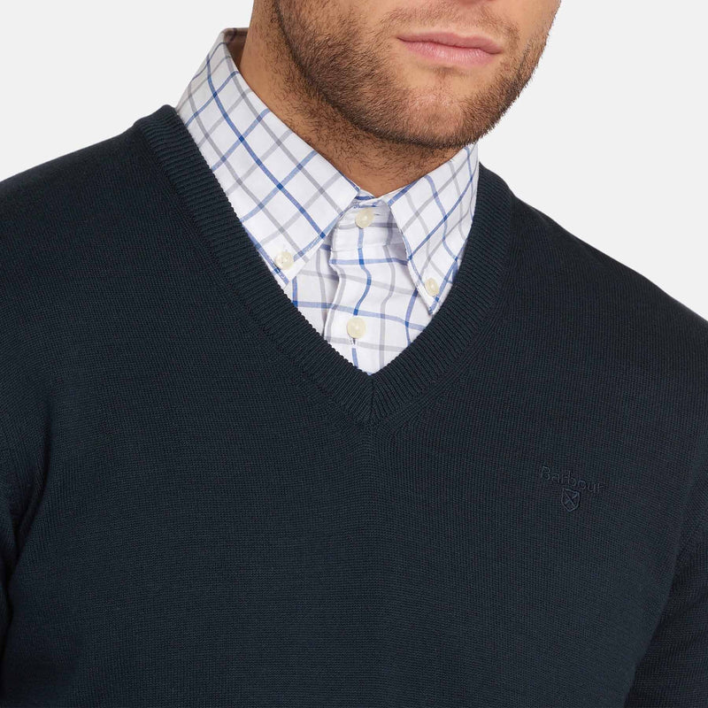 Pima Cotton V-Neck Sweater