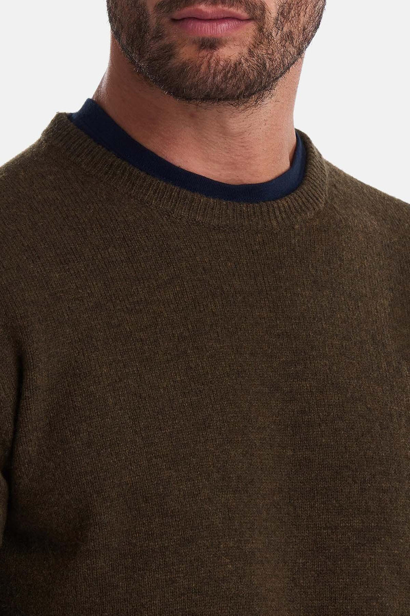 Maglione in lana a girocollo