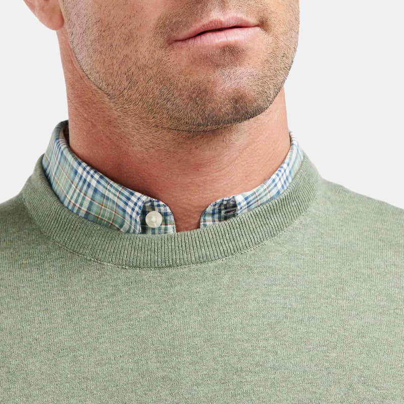 Maglione a girocollo in cotone leggero
