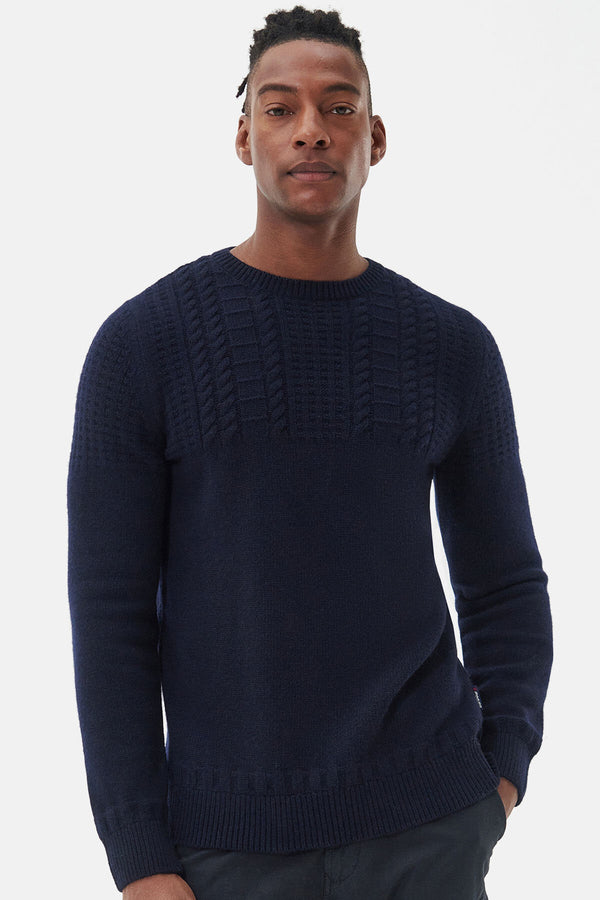 Foremast Knitted Crew Neck Jumper
