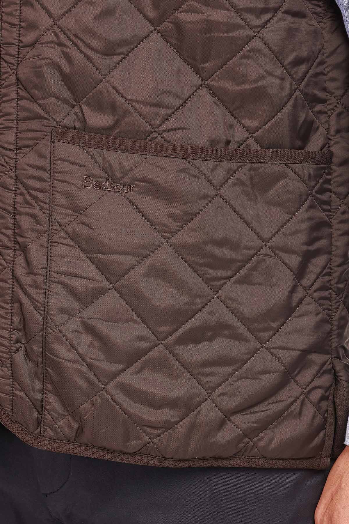 Polarquilt Waistcoat/Zip-In Liner Dark brown by Barbour | Men | WP