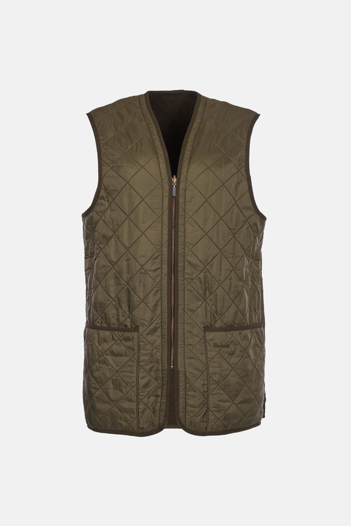 Barbour ライナー　Polarquilt Waistcoat L ブラウン Polarquilt Waistcoat/Zip-In Liner Olive by Barbour | Men | WP Store