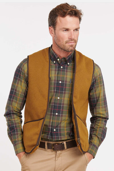 Barbour / WARM PILE WAISTCOAT ZIP-IN LINER/42/アクリル/BRW/MLI0004 MLI0004MLI1_BR31_WPS_01_7d218e