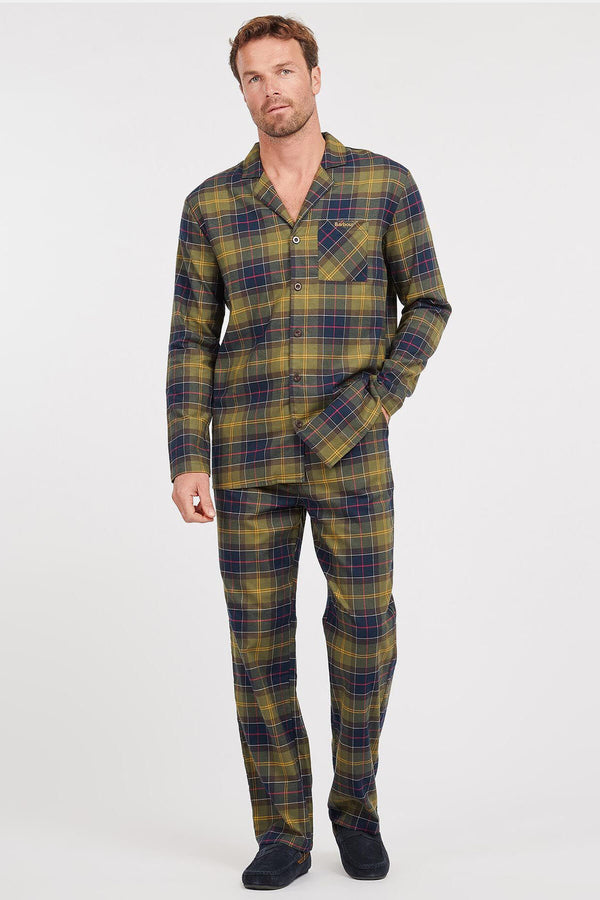 Laith Tartan Pyjama Set