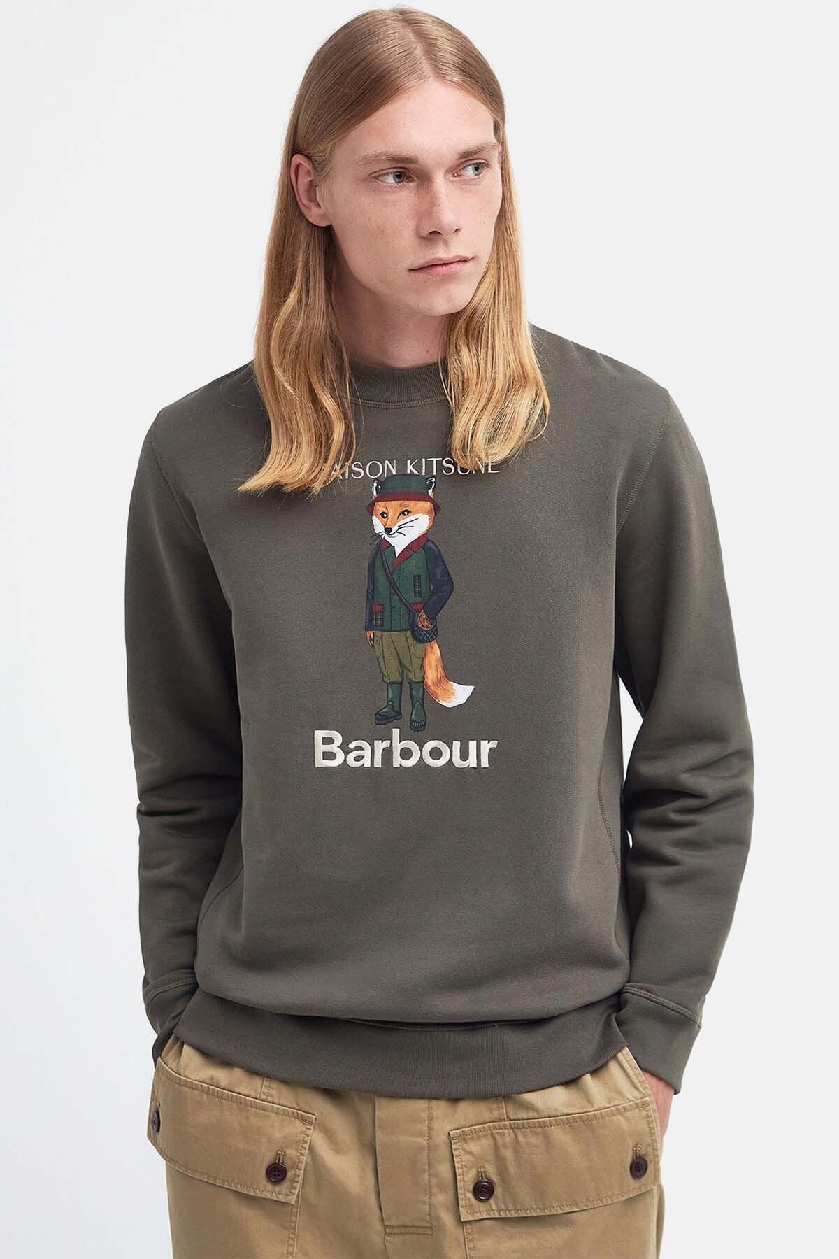 【2025年製 新品】 Beaufort Kitsuné Maison x Barbour Fox Uniform Sweatshirt トップス