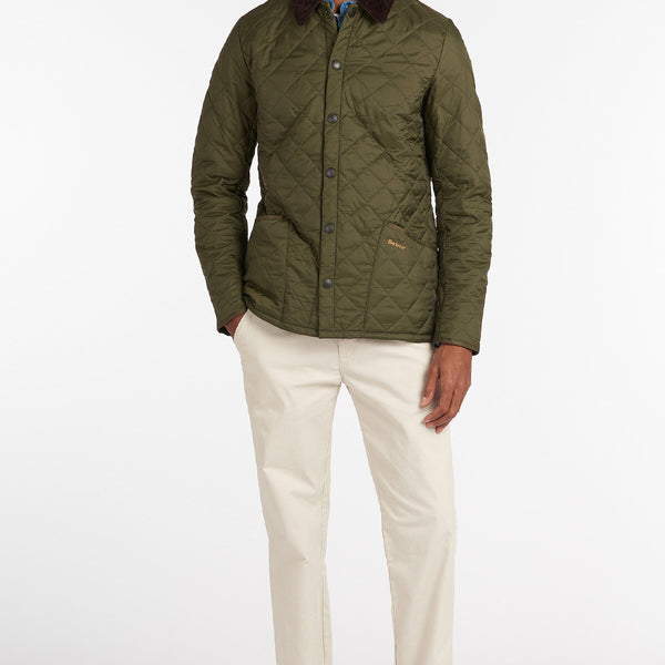 Barbour liddesdale quilted jacket olive clearance