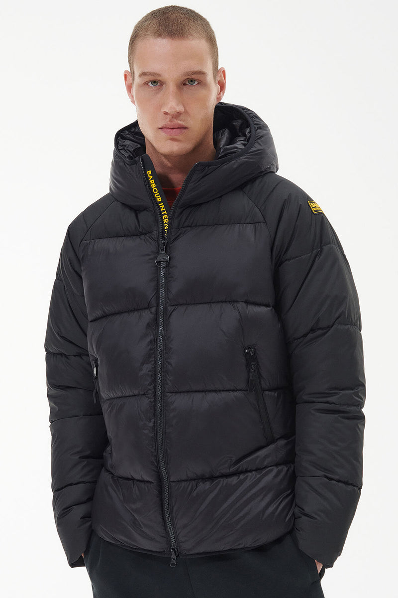 Hoxton Barbour Baffle Quilted Jacket Mens Hoxton Quilted Jacket