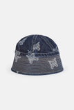Jacquard Denim Bucket Hat