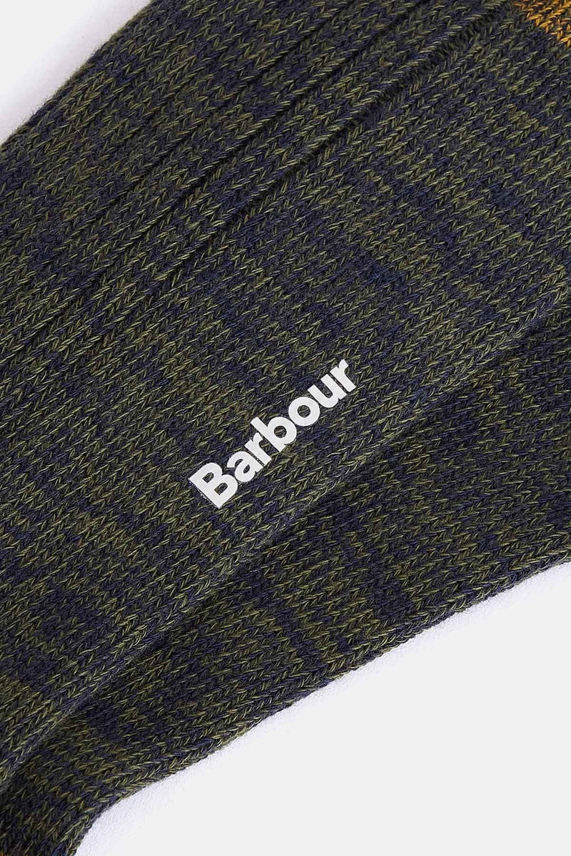 Twisted Contrast Socks