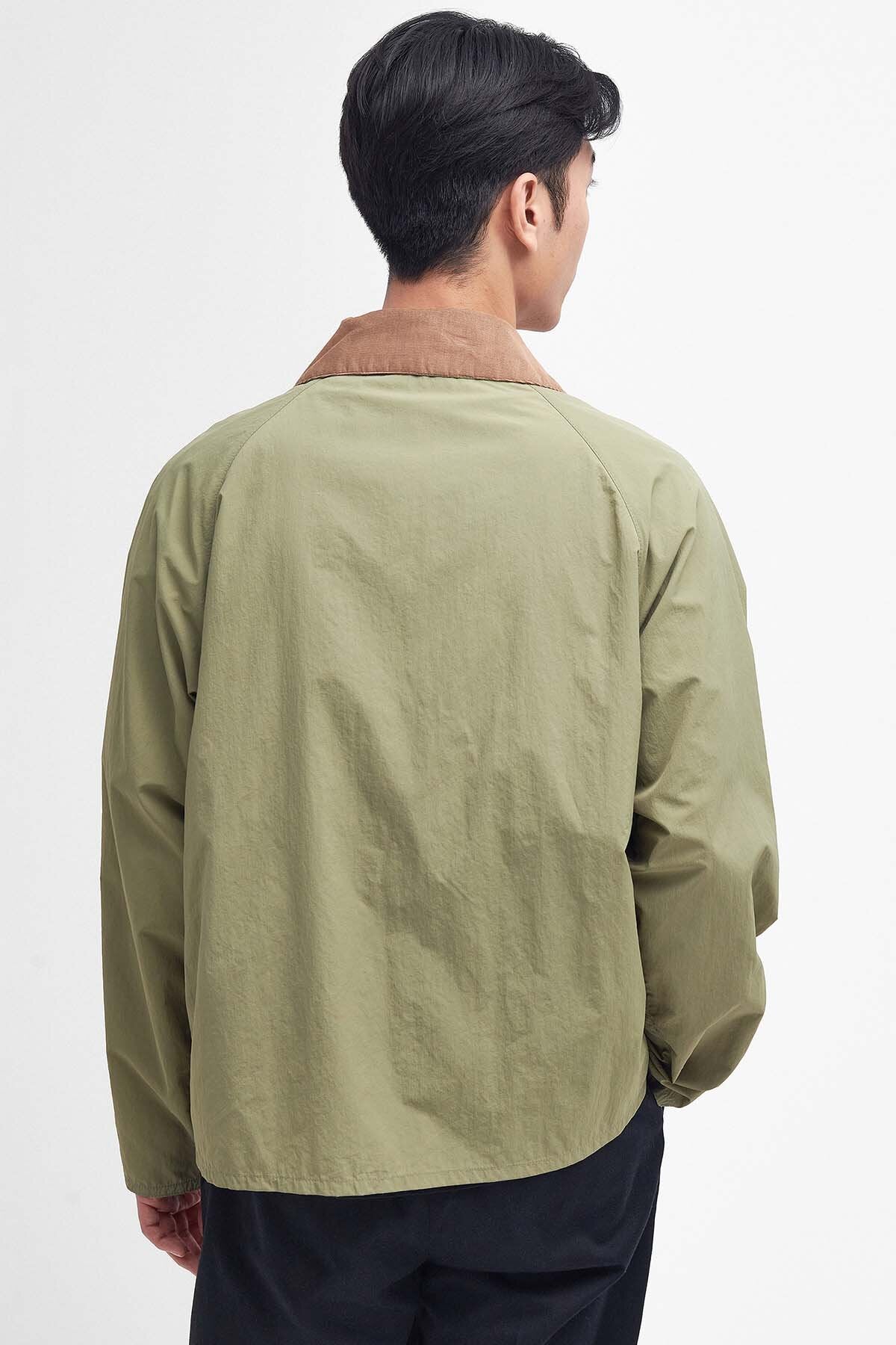 Oversized Spey Showerproof Jacket Bleached olive by Barbour | Men