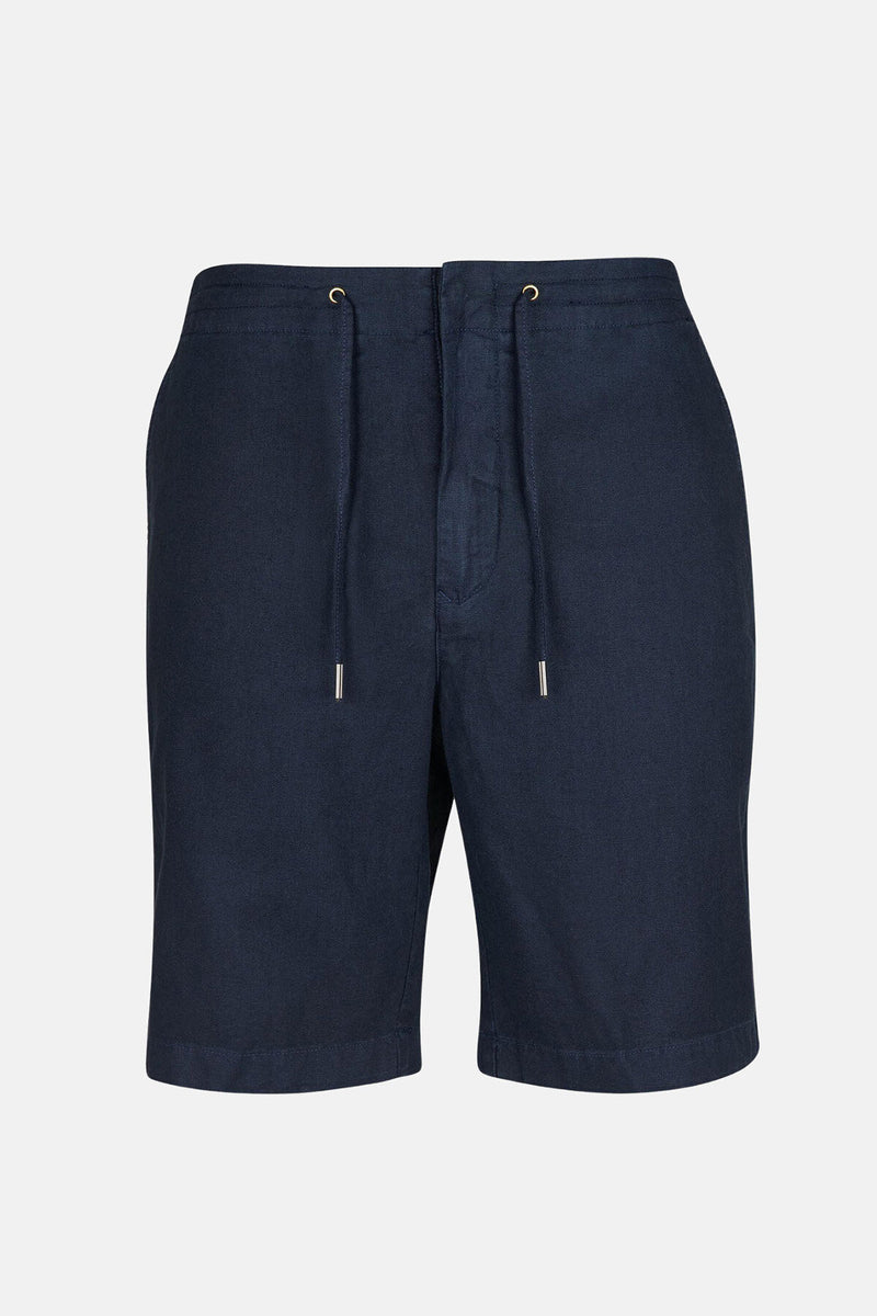Shorts in lino misto cotone