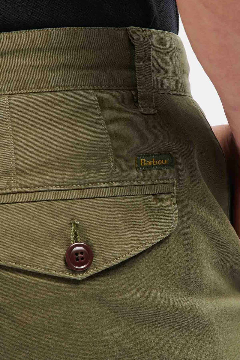 Neuston Chino pants Ivy green by Barbour Men WP Store