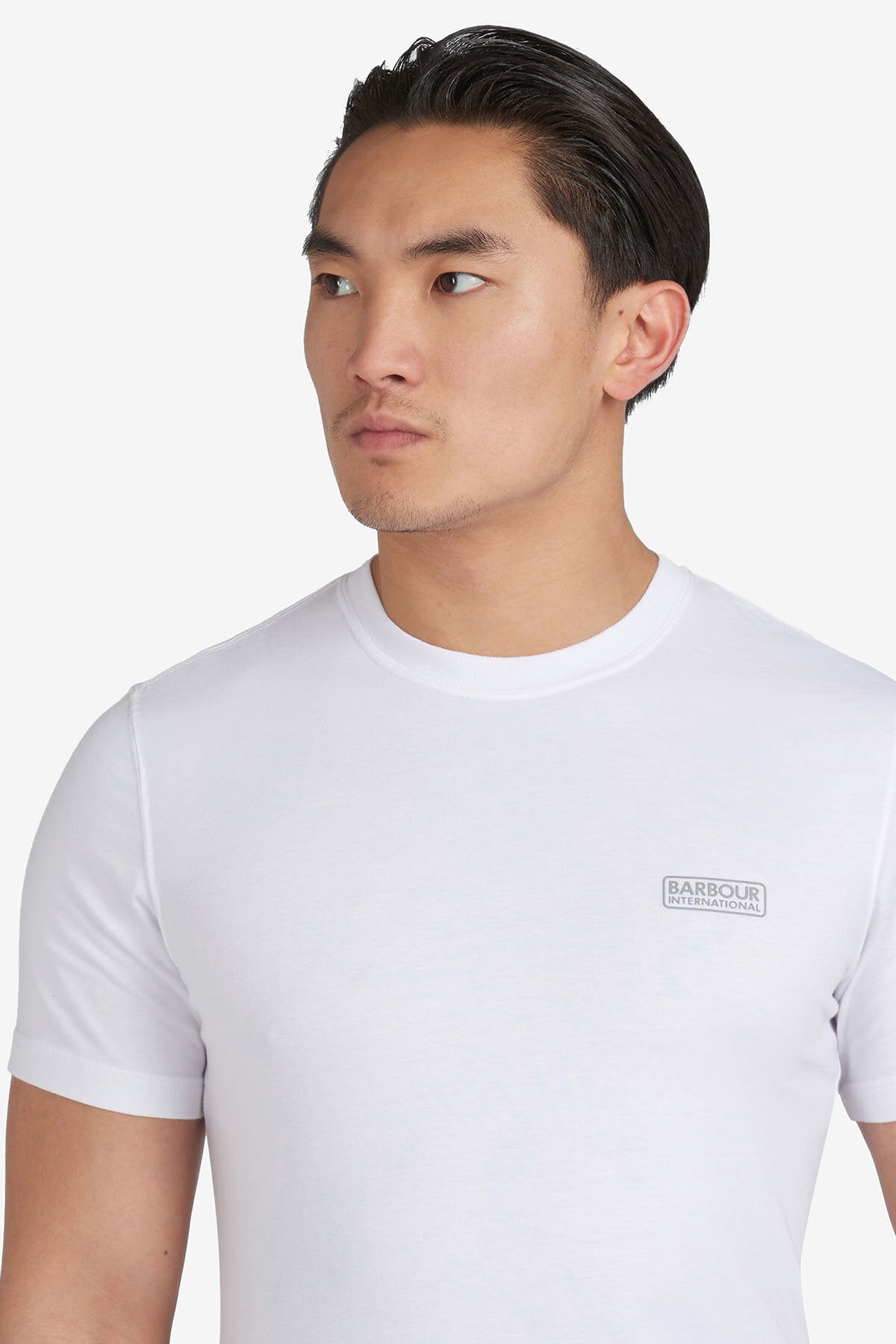 Mens white barbour t shirt deals