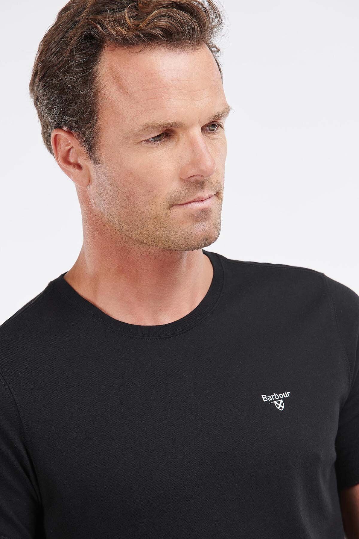 Essential Sports T-Shirt Black by Barbour | Men | WP Store