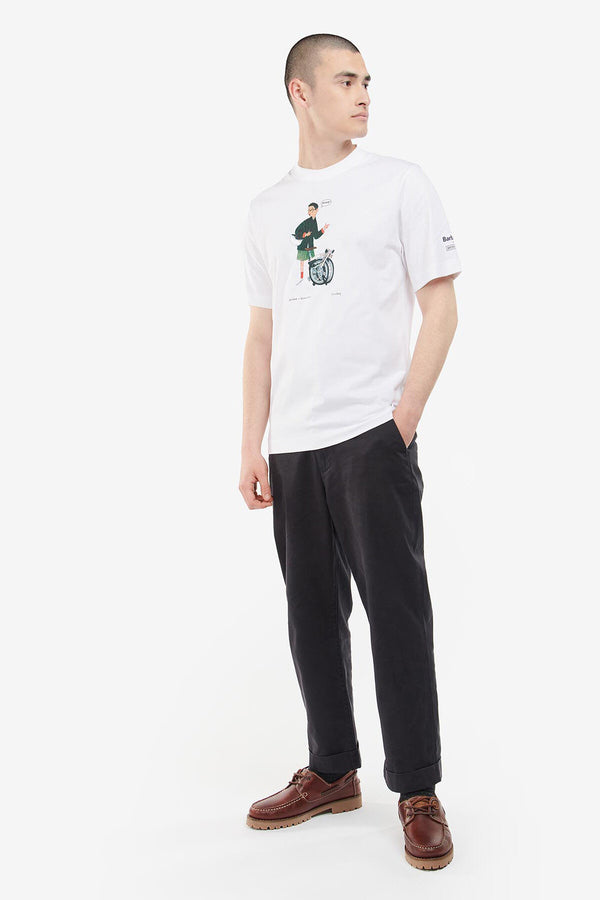 T-shirt Slowboy Ready Barbour x Brompton