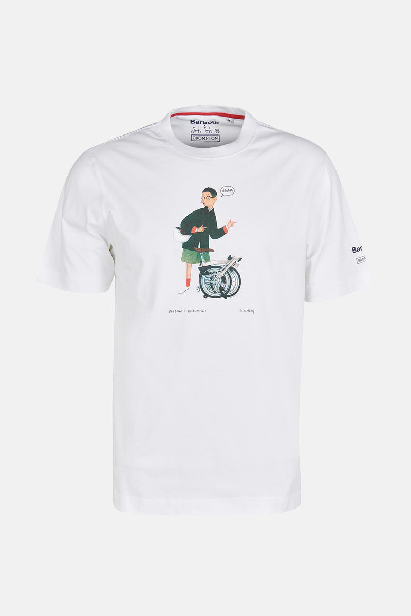 Barbour x Brompton Slowboy Ready T-Shirt