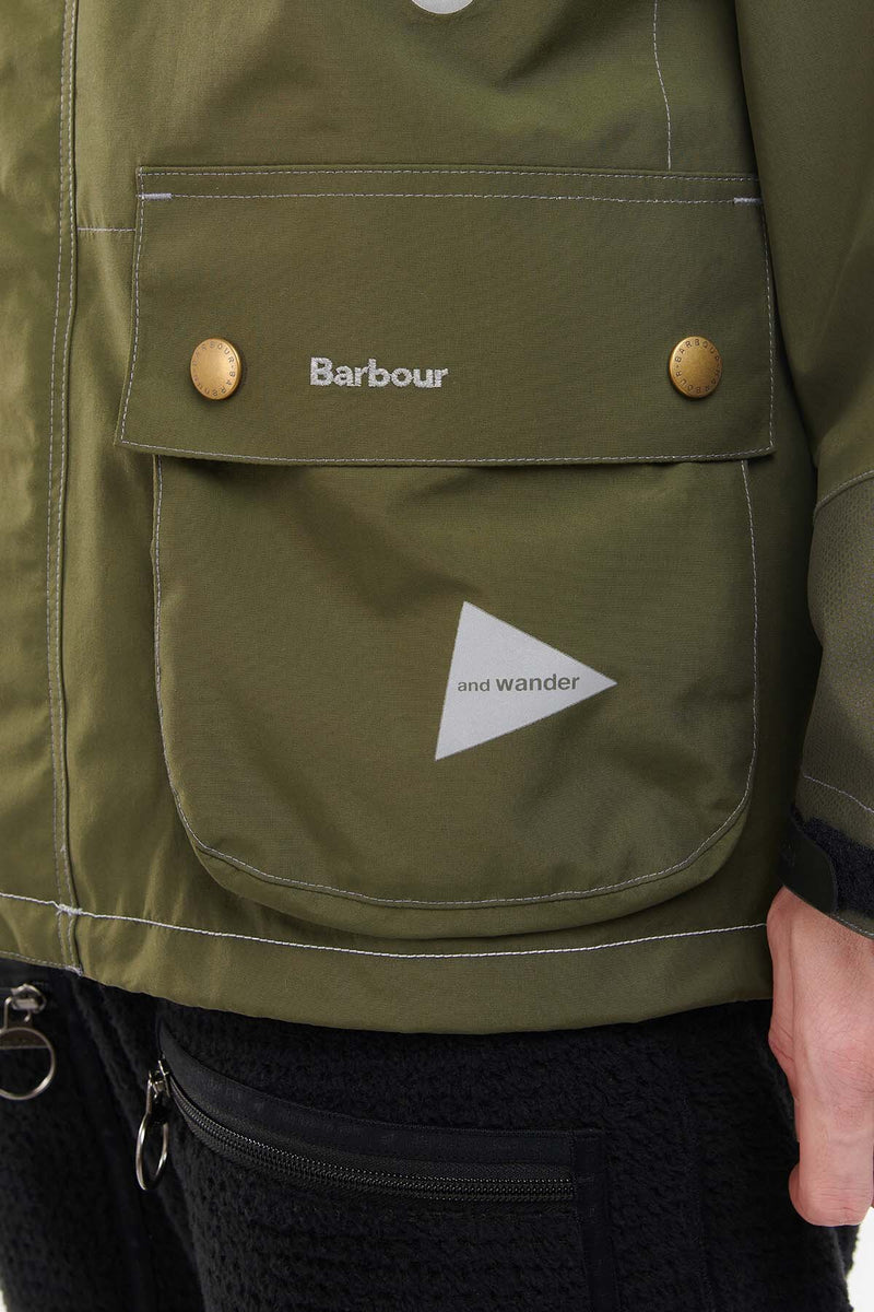 Giacca 3l Barbour x And Wander