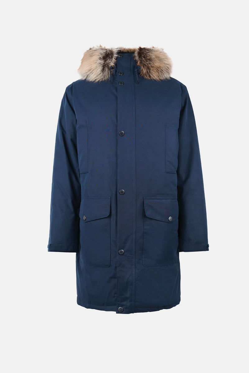 Ripley Waterproof Parka Navy by Barbour | Men | WP Store