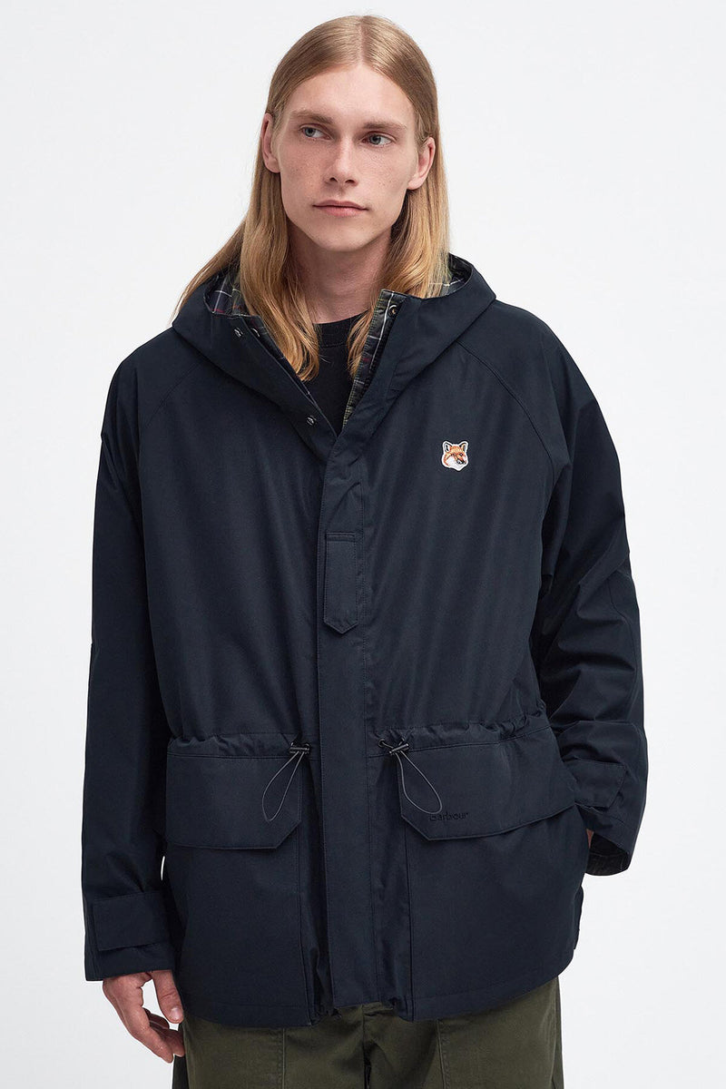 Barbour x Maison Kitsuné Military Reversible Waterproof Jacket