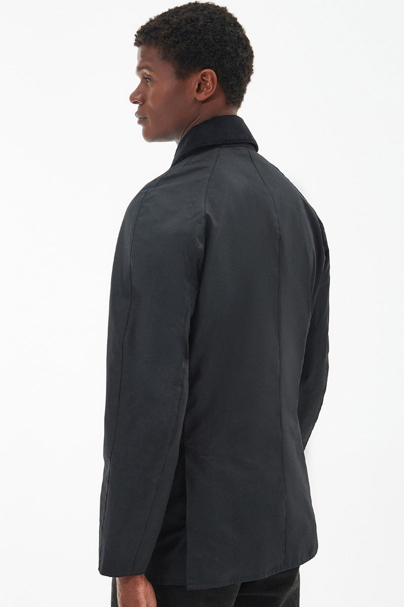 Barbour Ashby Wax Jacket Black | £229.00 | Mirror Online