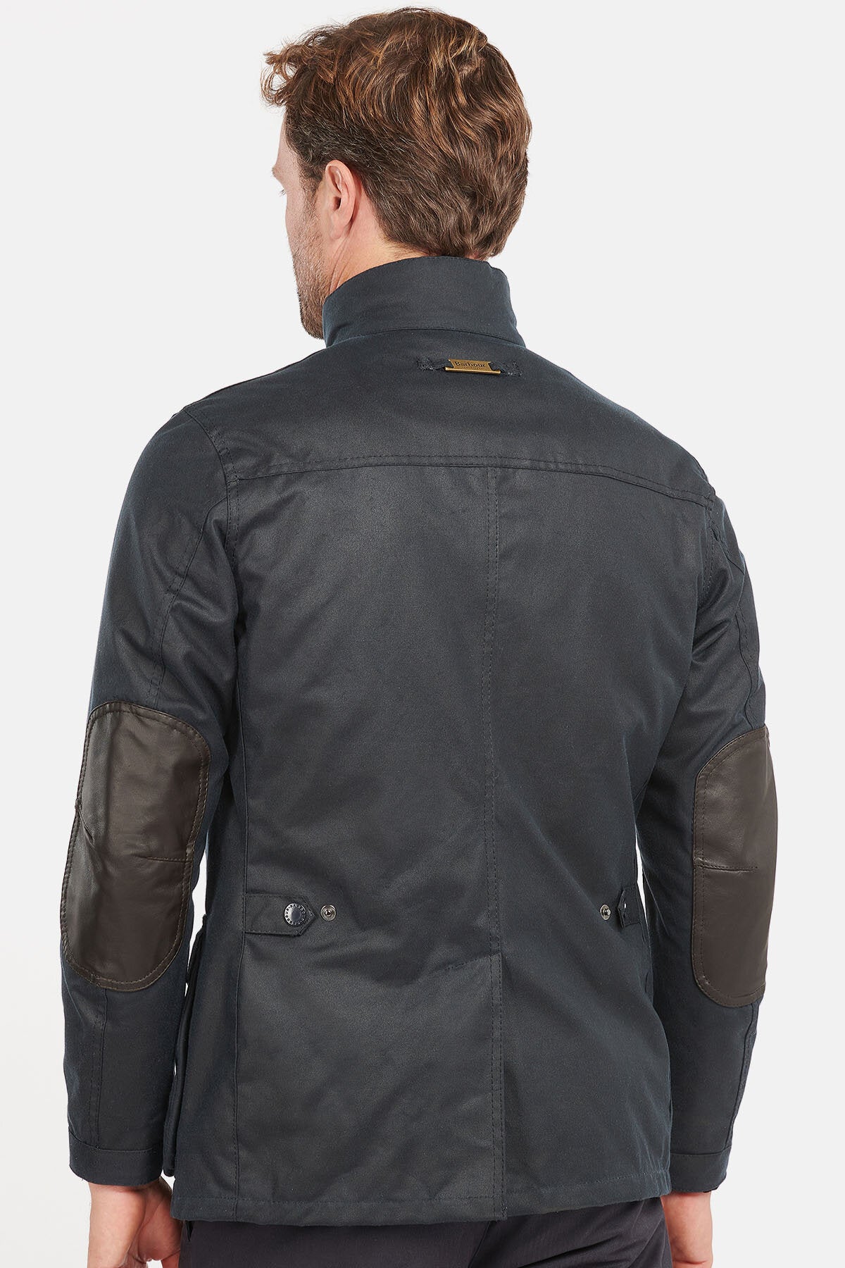 Ogston Wax Jacket Navy by Barbour | Men | WP Store Ogston Wax Jacket Navy by Barbour | Men | WP Store