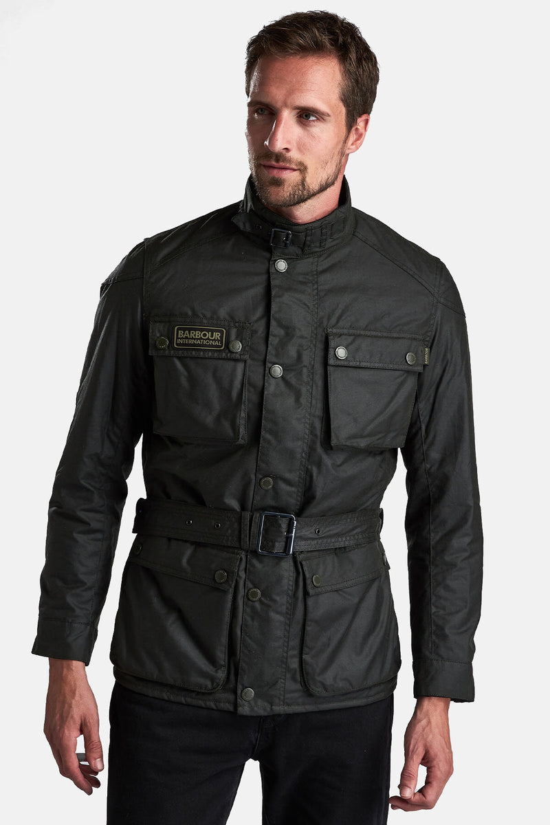 Motorcycle Jacket Barbour International Giacca Blackwell Jacket