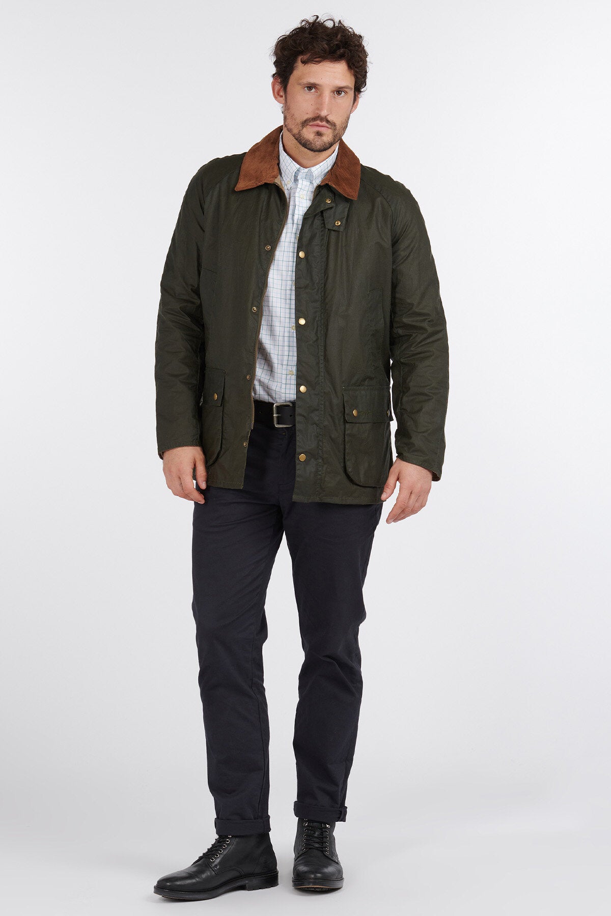 Barbour Lightweight Ashby Wax Jacket Archive olive by Barbour | Men | WP  Store