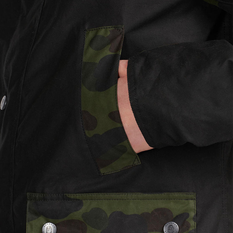 Barbour Bedale Jacket x BAPE