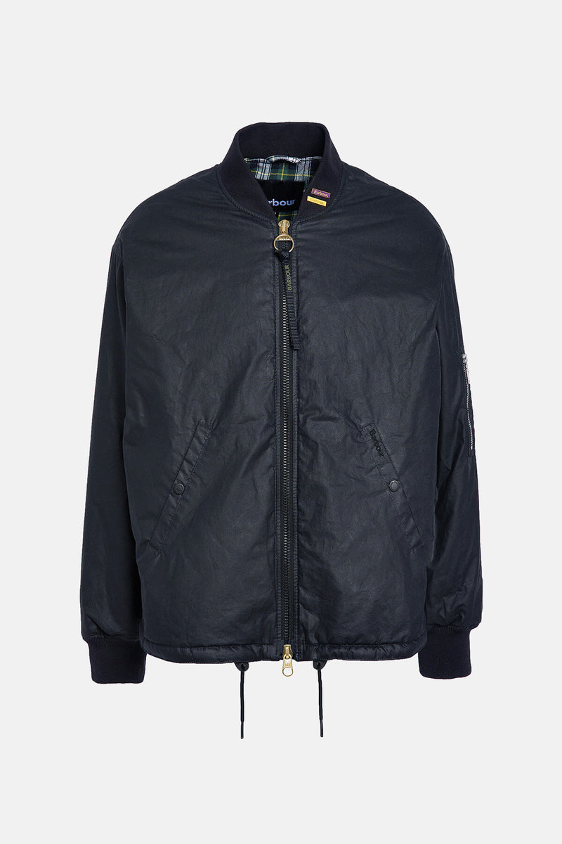 Flyer Wax Field Jacket Black by Barbour | Men | WP Store